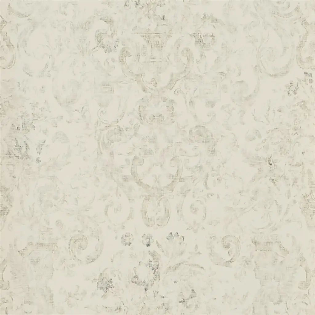 Old Hall Floral Wallpaper - Graphite - Ralph Lauren - PRL704/02 - Premier Wallcovering
