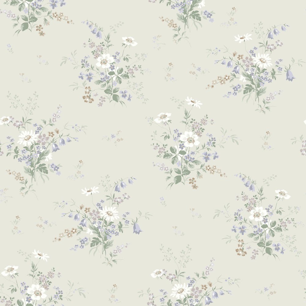 Olivia Wallpaper - Gray - Midbec - 16002 - Premier Wallcovering