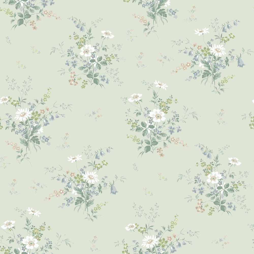 Olivia Wallpaper - Light Gray - Midbec - 16003 - Premier Wallcovering