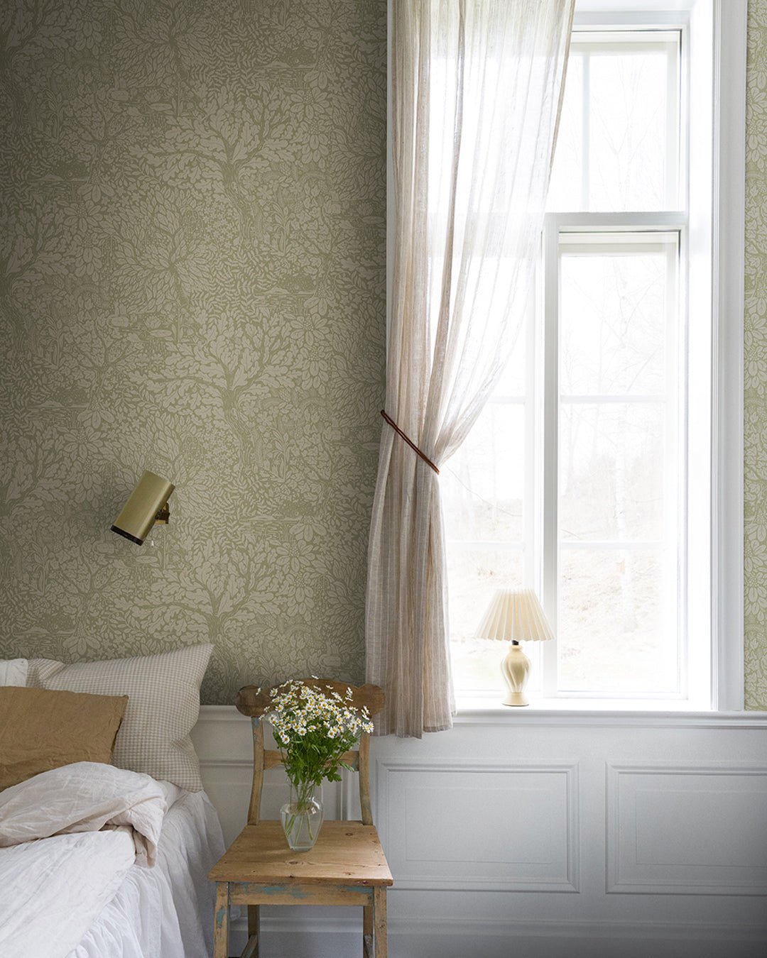 Olle Wallpaper - Beige - Midbec - 83108 - Premier Wallcovering