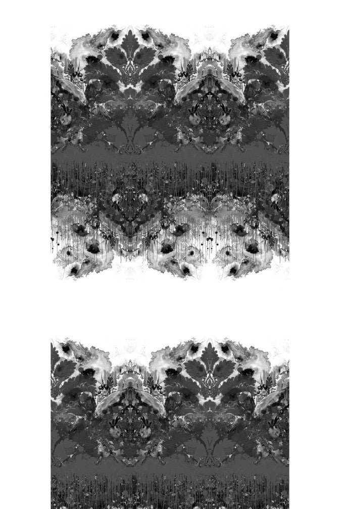 Omni Drips Wallpaper Panels - Grey - Timorous Beasties - ROR/OMD/OBRN/02 - Premier Wallcovering