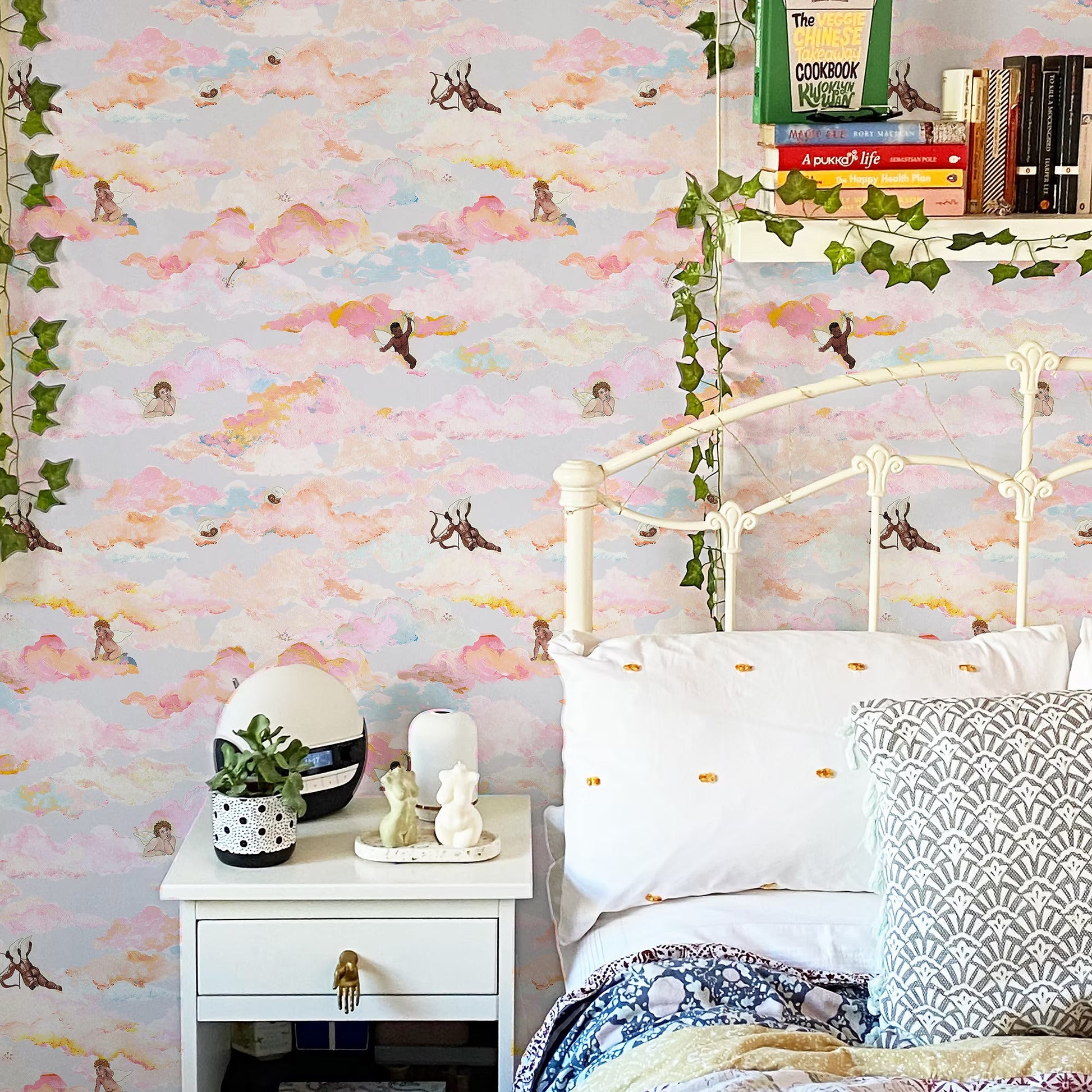 On Cloud 9 Wallpaper - Candyfloss - Fraiche - WP19001 - Premier Wallcovering