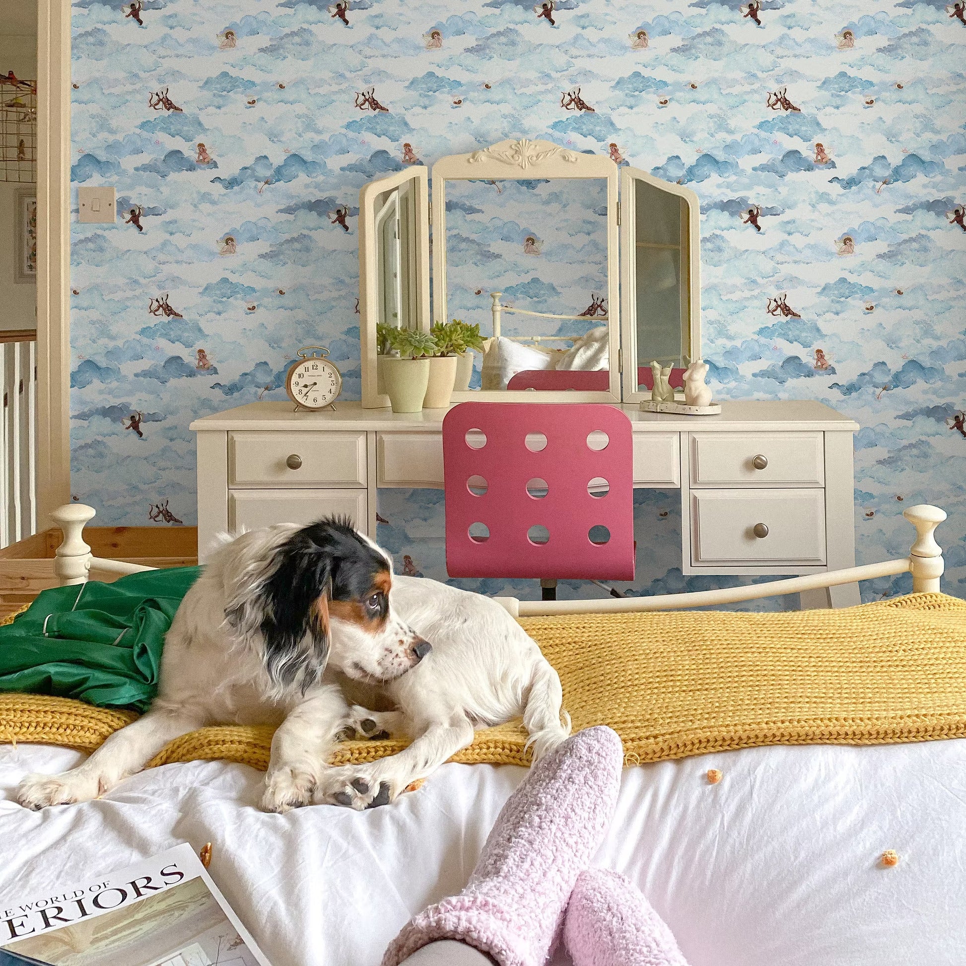 On Cloud 9 Wallpaper - Renaissance - Fraiche - WP19002 - Premier Wallcovering