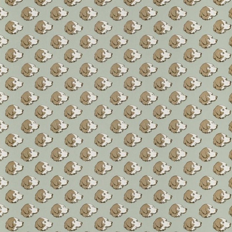 On The Scent Wallpaper - Slate Blue - Mulberry Home - FG089/H54 - Premier Wallcovering