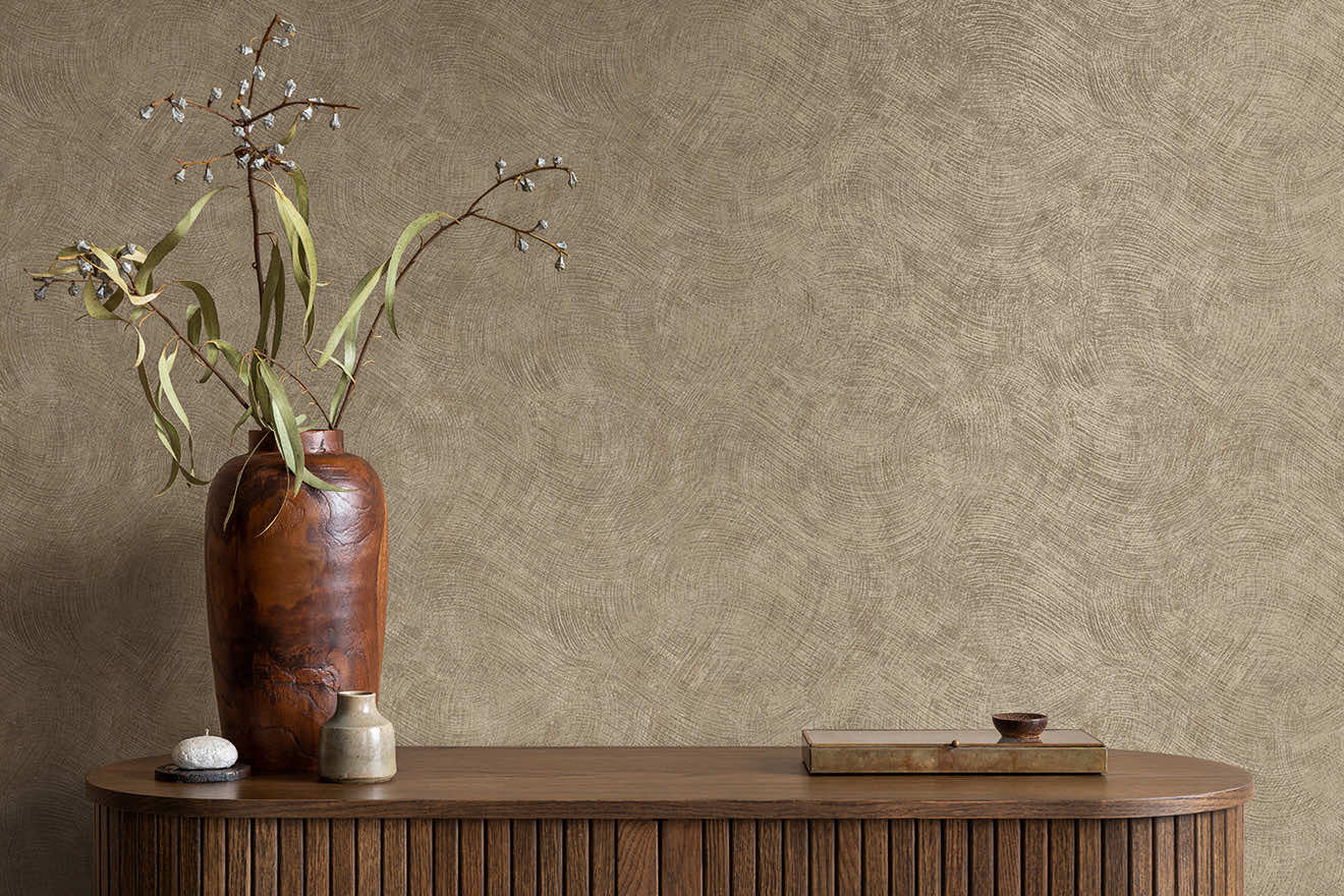 Ondala Wallpaper - Taupe - Holden Décor - 66171 - Premier Wallcovering