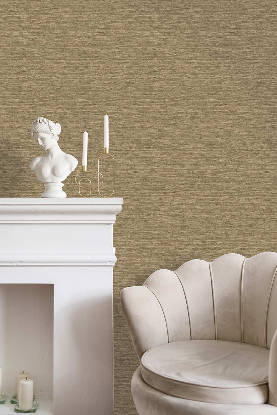 Ondulato Wallpaper - Taupe - Holden Décor - 36392 - Premier Wallcovering