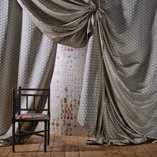 Oology Portal Wallpaper - Silkie - DGDW217326 - Sanderson - Premier Wallcovering