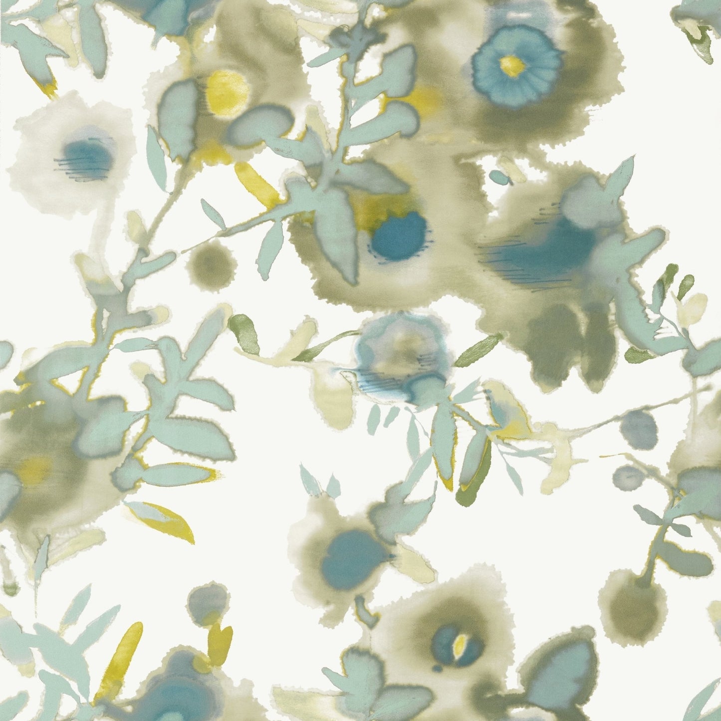 Open Spaces Wallpaper - Beige & Teal - Thibaut - T13085 - Premier Wallcovering