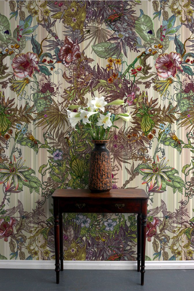 Opera Botanica Superwide Wallpaper - Original - Timorous Beasties - SWP/OPB/IVY/01 - Premier Wallcovering