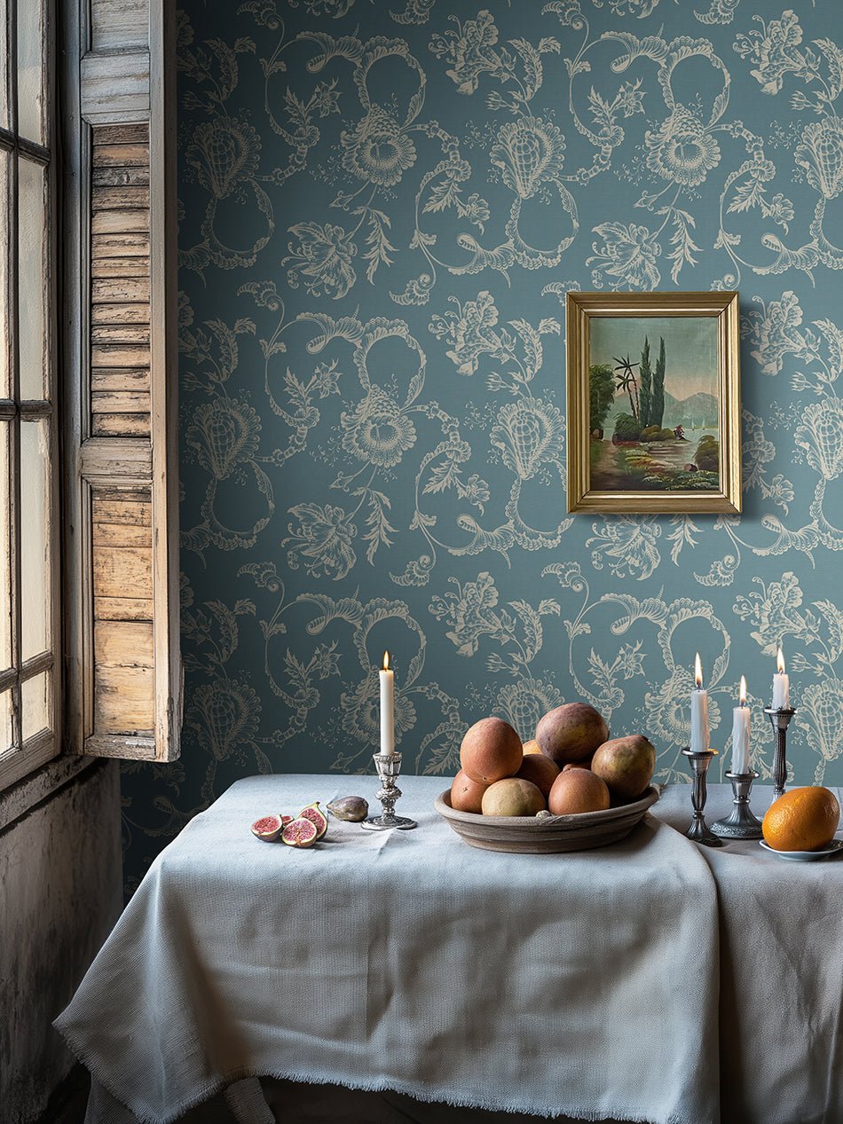 Ophelia's Tide Wallpaper - Aegean - Divine Savages - DVS189-OPHLIA-AEGEA-WR - Premier Wallcovering