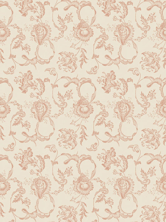 Ophelia's Tide Wallpaper - Shrimp - Divine Savages - DVS185-OPHLIA-SHRIMP-WR - Premier Wallcovering