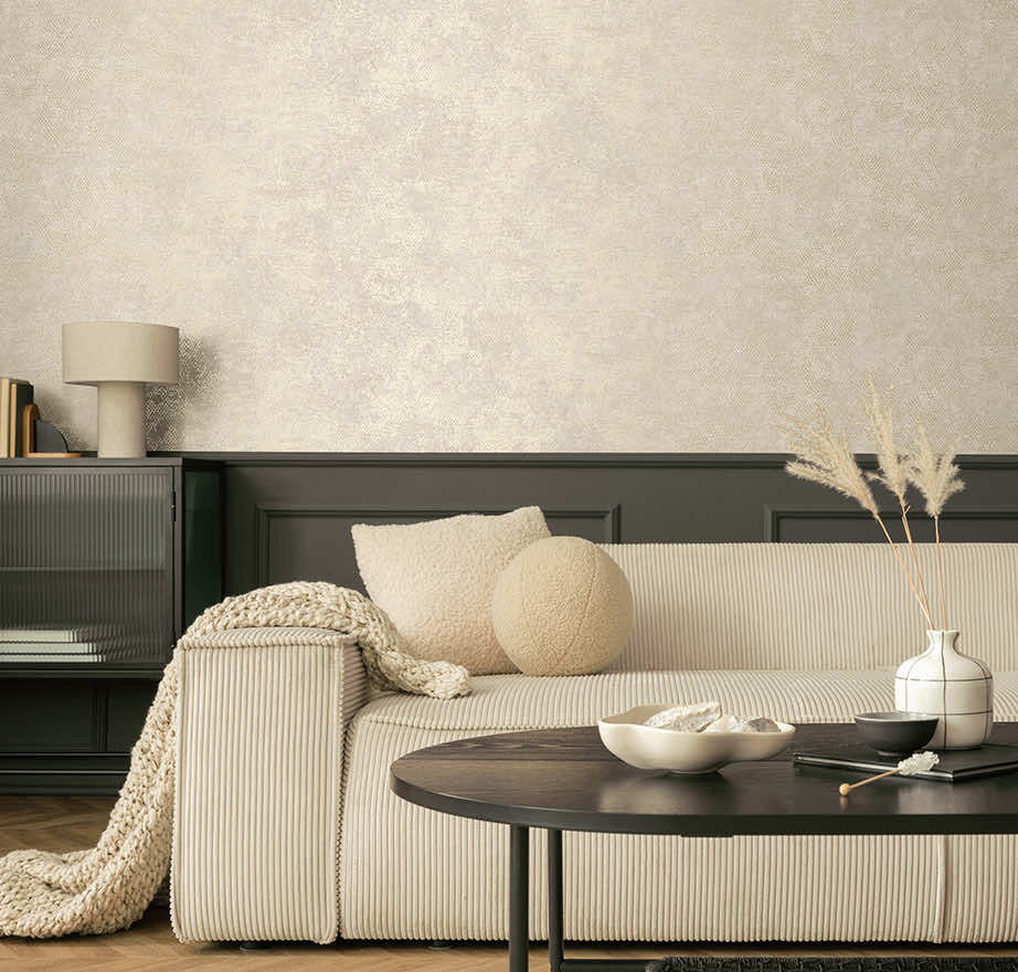 Ophidian Wallpaper - Dove - Holden Décor - 66122 - Premier Wallcovering