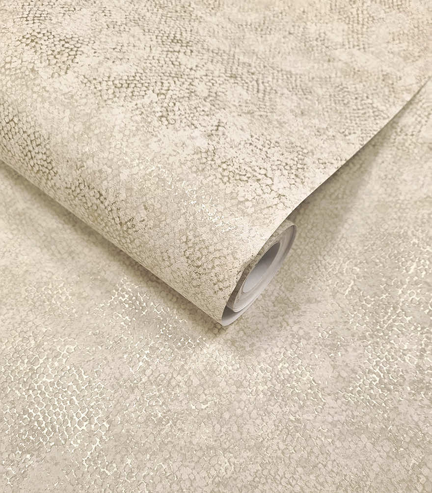 Ophidian Wallpaper - Dove - Holden Décor - 66122 - Premier Wallcovering