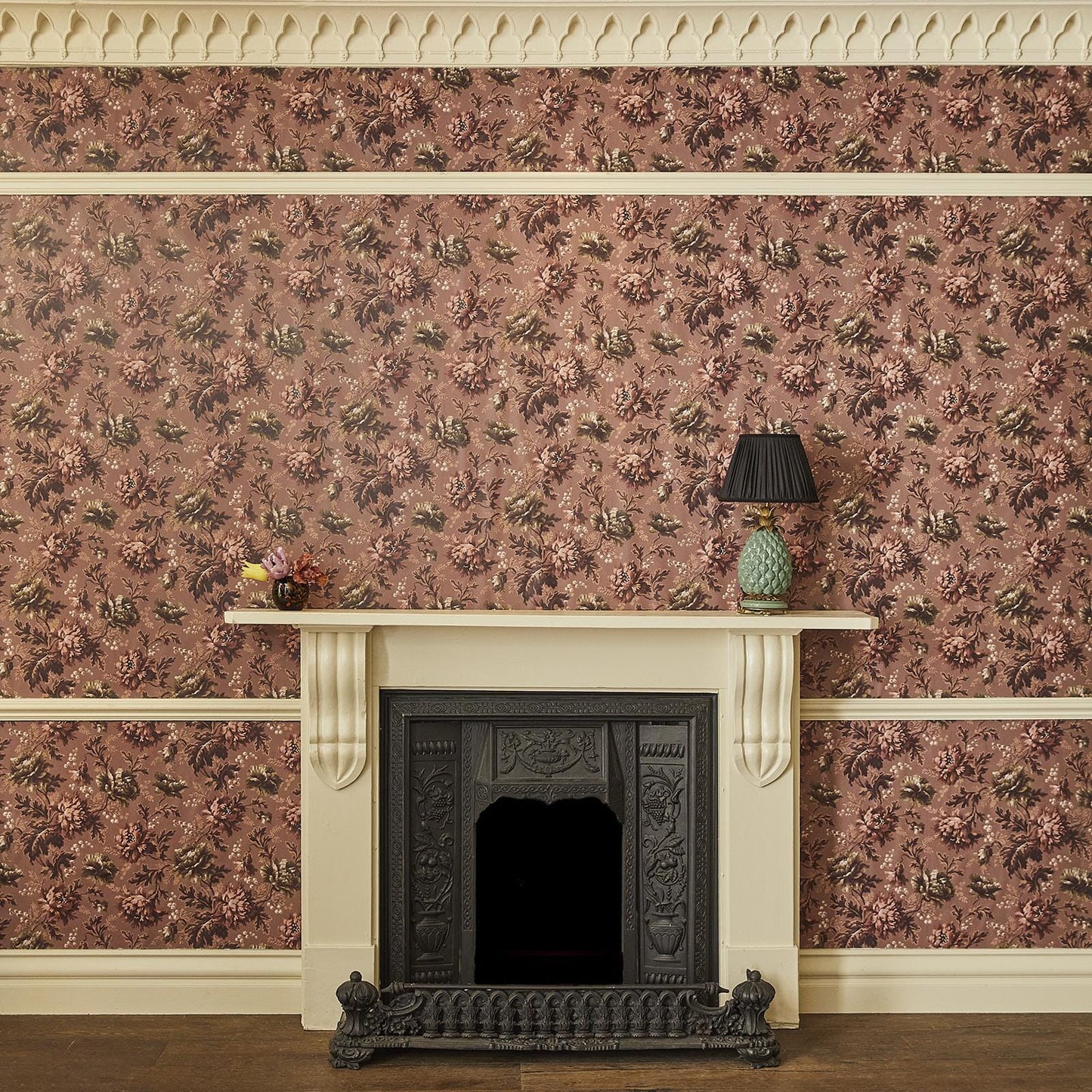 Opia Wallpaper - Old - Rose - House of Hackney - 1 - WA - OPI - DI - OLR - XXX - Premier Wallcovering