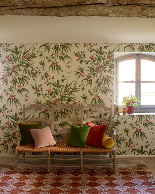 Opoa Wallpaper - Mousse - Manuel Canovas - 03124-01 - Premier Wallcovering