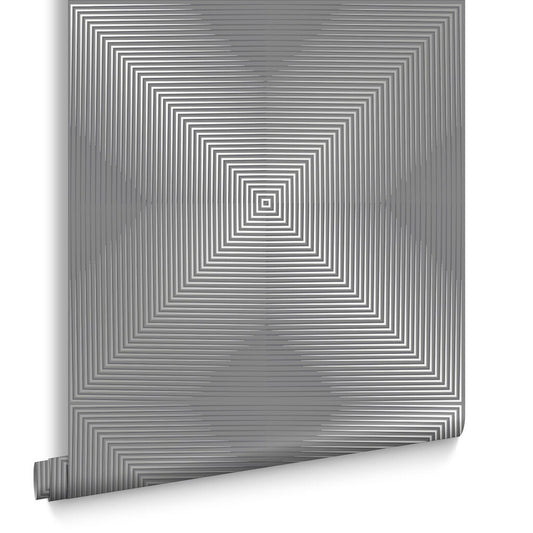 Optical Wallpaper - Shadow - Graham & Brown - 105252 - Premier Wallcovering