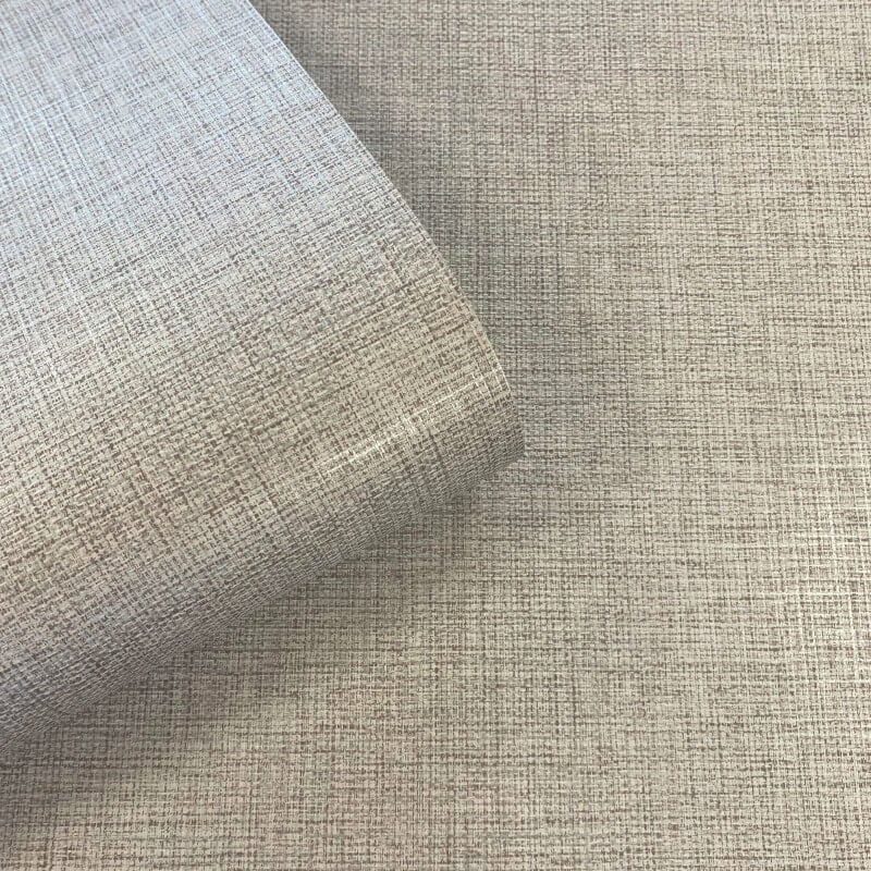 Opulent Plain Texture Metallic Wallpaper - Chestnut - Muriva - 190113 - Premier Wallcovering