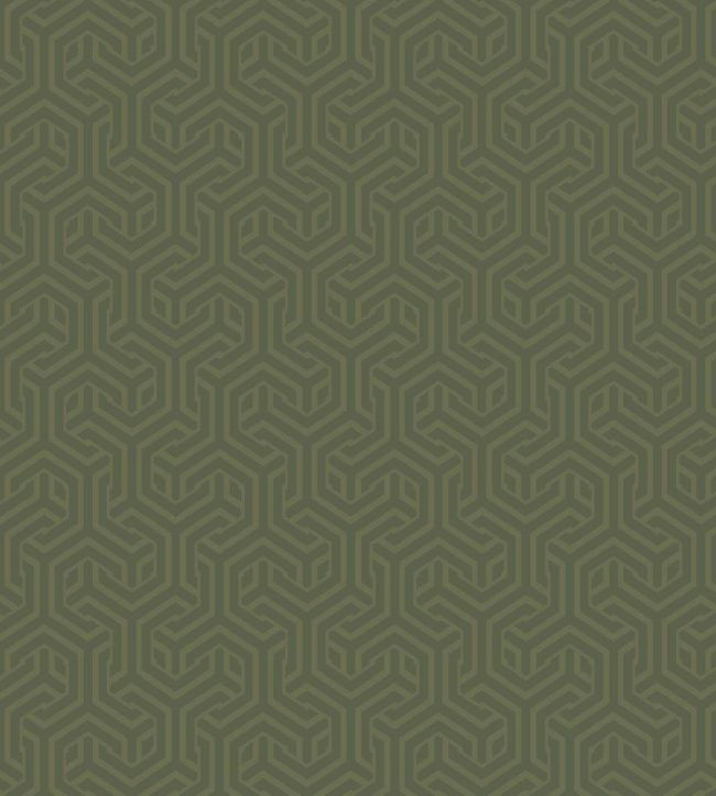 Opus Wallpaper - Moss Green - Arley House - OPUS40 - Premier Wallcovering