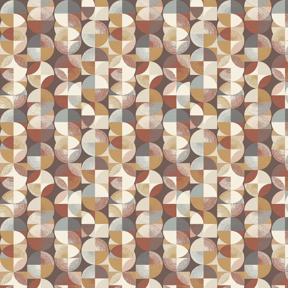 Orb Wallpaper - Fox - Ohpopsi - LBK50130W - Premier Wallcovering