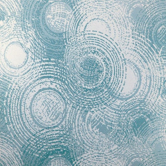 Orbital Wallpaper - Teal - Osborne & Little - W6905-03 - Premier Wallcovering