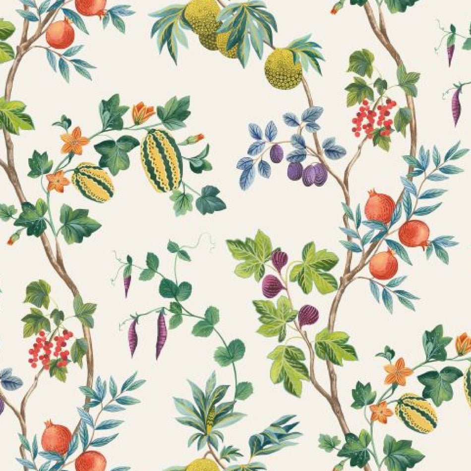 Orchard Wallpaper - Leaf Green - Osborne & Little - W7686-02 - Premier Wallcovering
