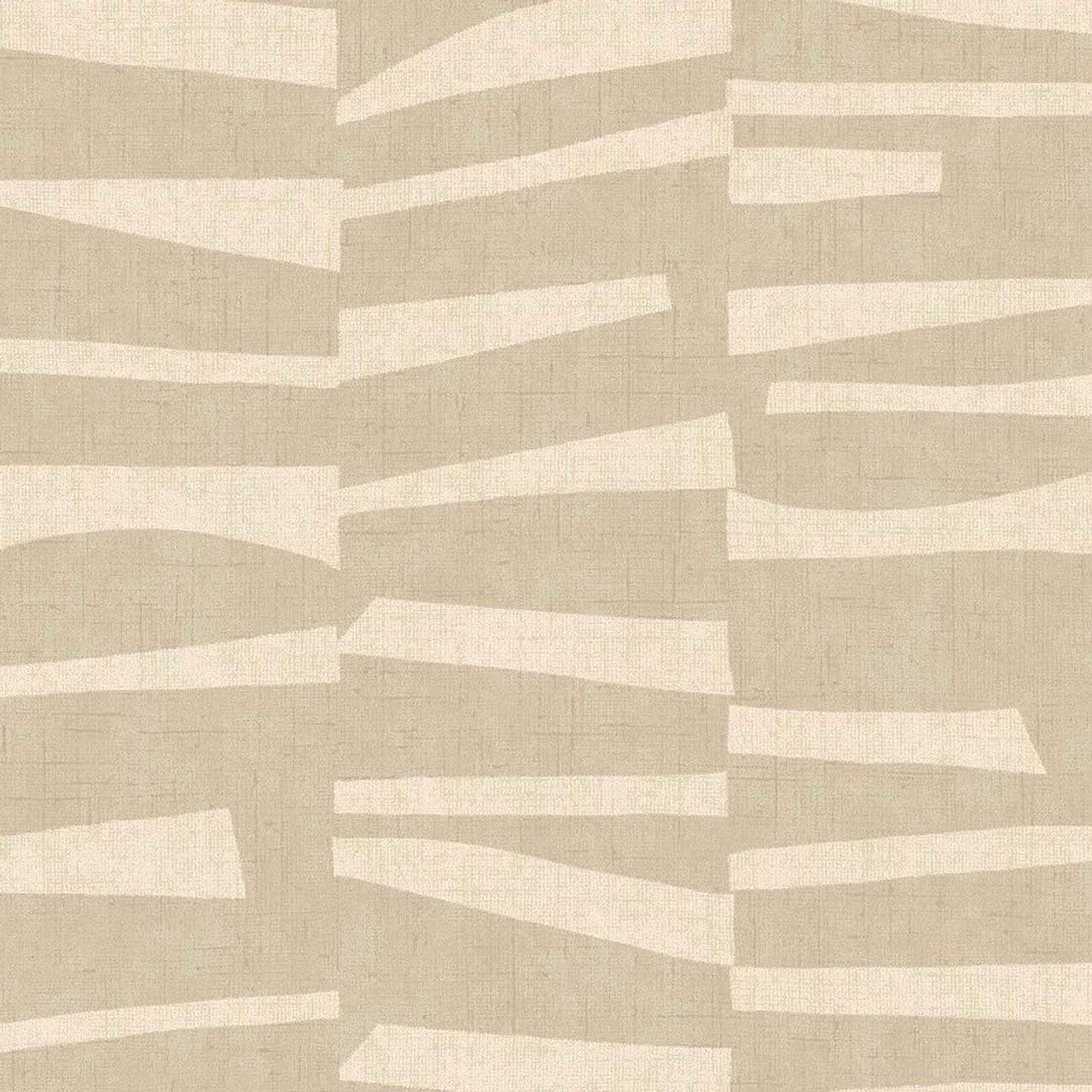 Organic Stack Twist Wallpaper - Beige - Eijffinger - 318020 - Premier Wallcovering