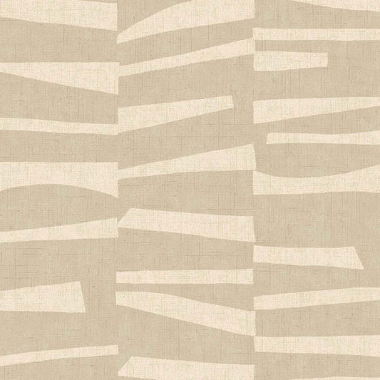 Organic Stack Twist Wallpaper - Beige - Eijffinger - 318020 - Premier Wallcovering