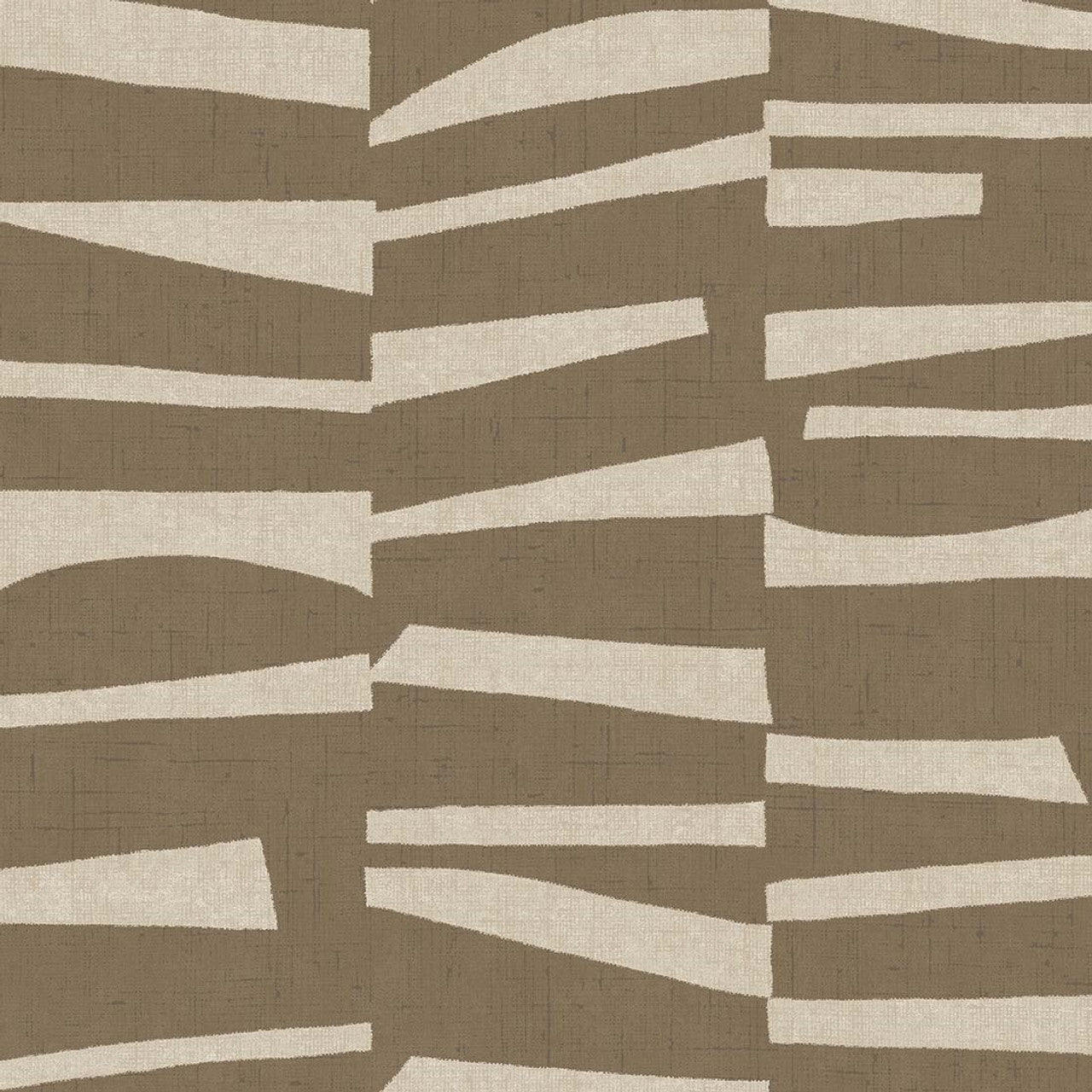 Organic Stack Twist Wallpaper - Brown - Eijffinger - 318023 - Premier Wallcovering