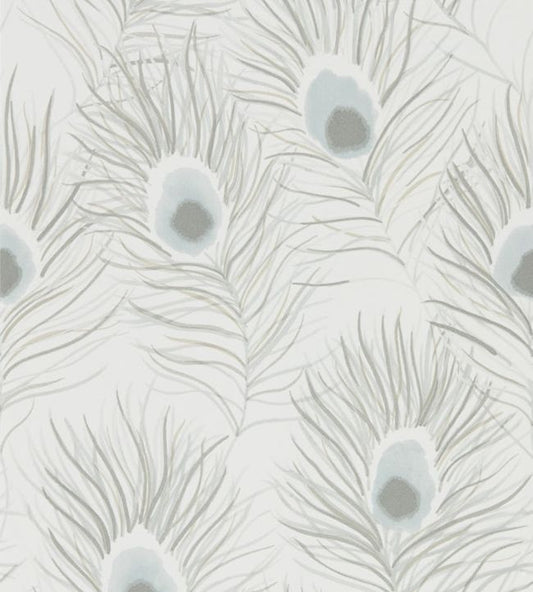 Orlena Wallpaper - Powder Blue/Gilver - HPUT111877 - Harlequin - Premier Wallcovering