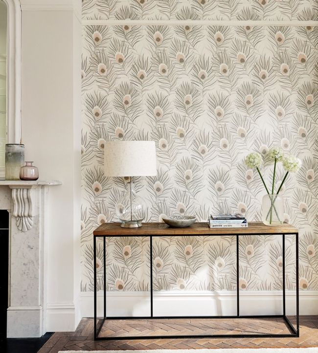 Orlena Wallpaper - Pearl - HPUT111879 - Harlequin - Premier Wallcovering