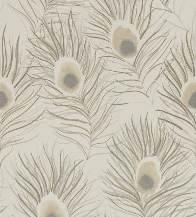 Orlena Wallpaper - Putty/Silver - HPUT111880 - Harlequin - Premier Wallcovering