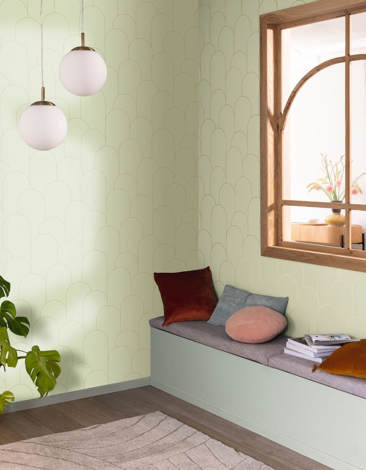 Ornament Wallpaper - Amande - Caselio - 105287122 - Premier Wallcovering