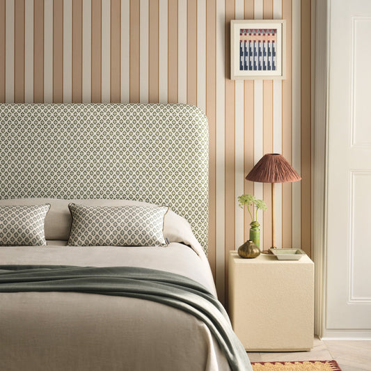 Orsin Wallpaper - Tuscan Pink - Romo - Aubin - W474/03 - Premier Wallcovering