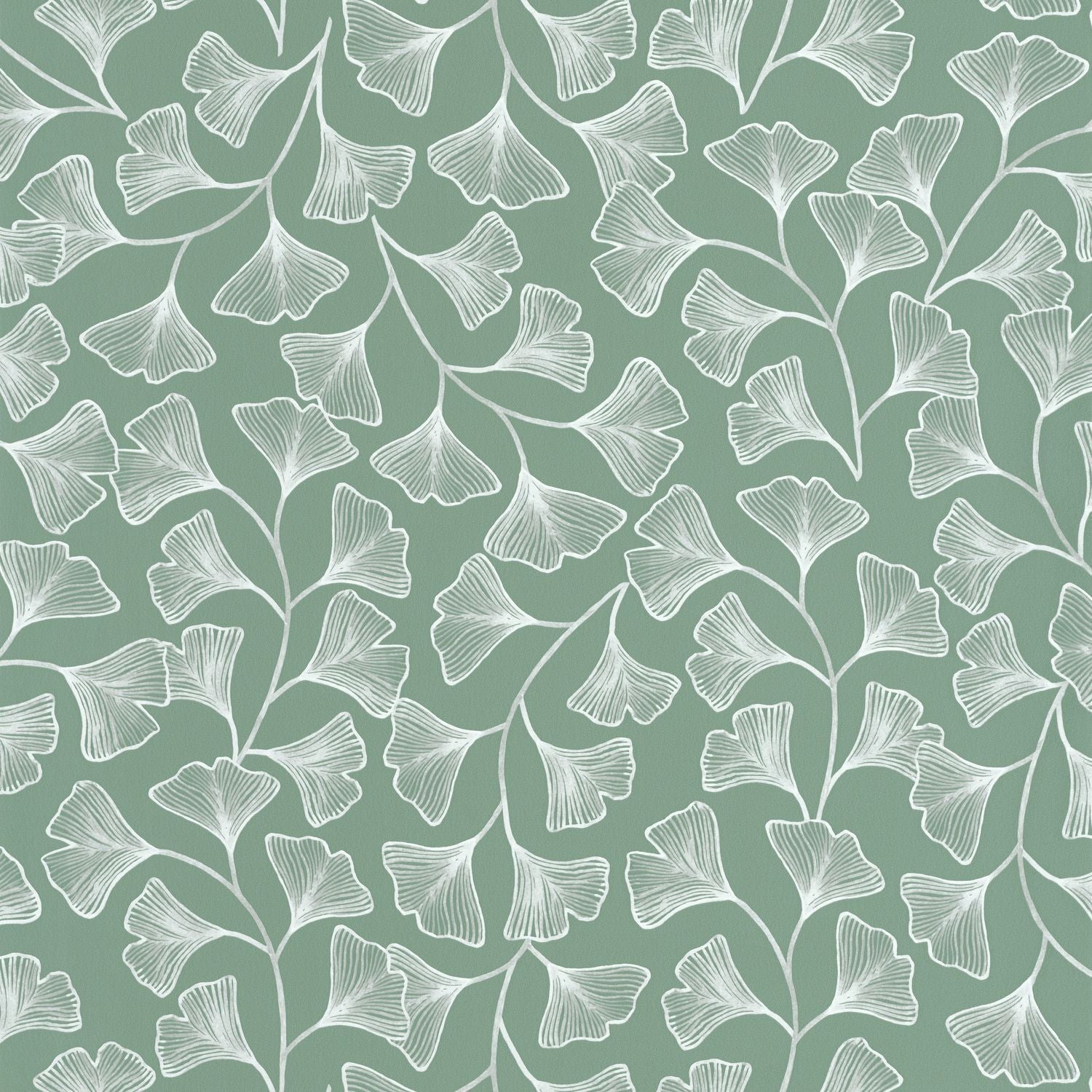 Osaka Wallpaper - Vert De Gris - Caselio - 103917493 - Premier Wallcovering