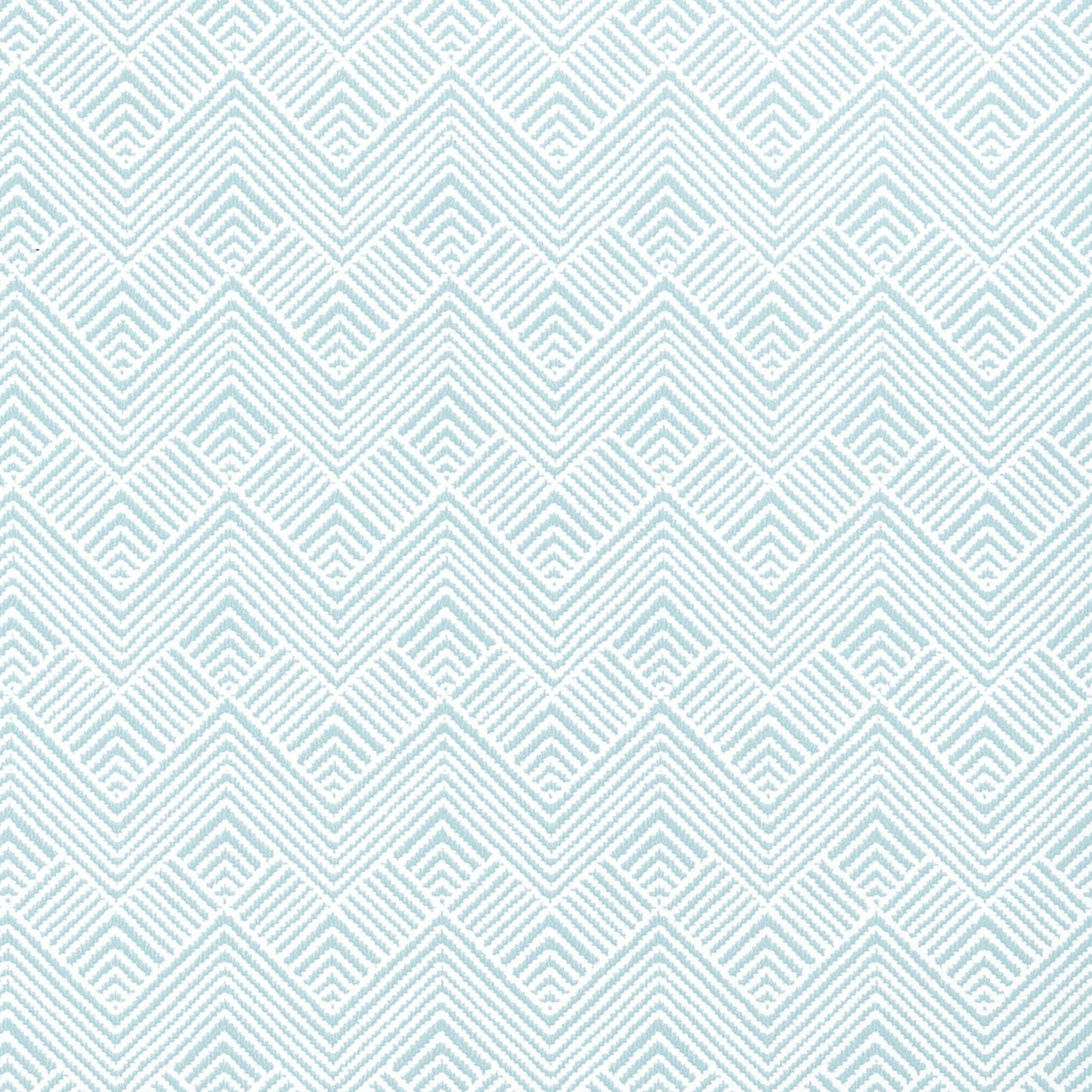 Oslo Chevron Wallpaper - Aqua - Thibaut - T2993 - Premier Wallcovering