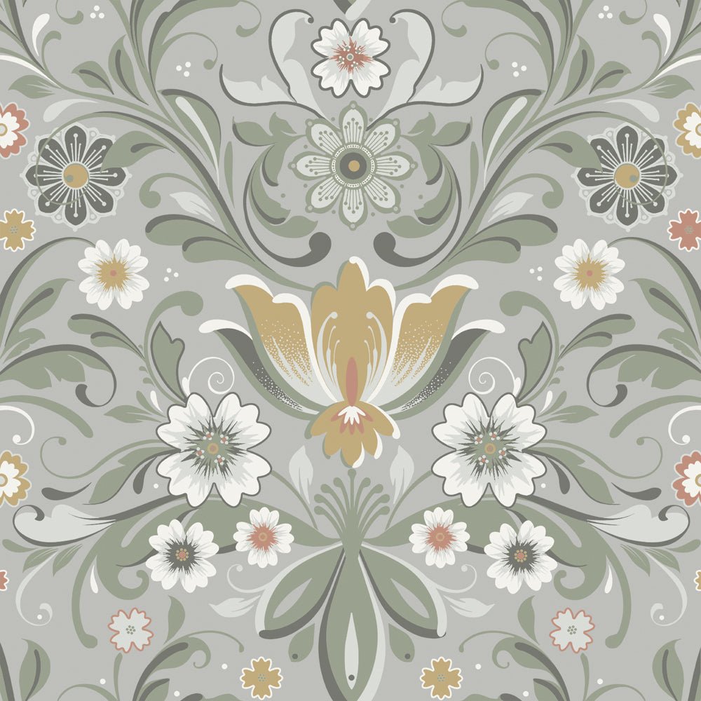 Östanskär Wallpaper - Gray - Midbec - 24113 - Premier Wallcovering