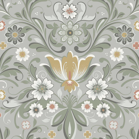 Östanskär Wallpaper - Gray - Midbec - 24113 - Premier Wallcovering