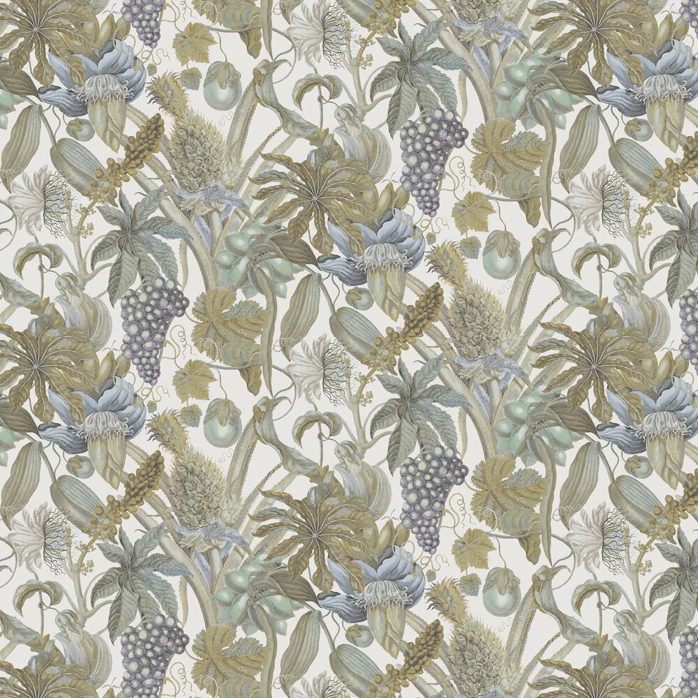 Osterley Wallpaper - Aqua - Timothy Wilman - TW2459 - Premier Wallcovering