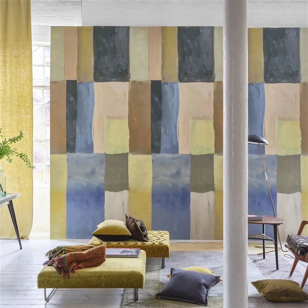 Otto Mosaic Wallpaper - Dusk - Designers Guild - PDG1108/01 - Premier Wallcovering