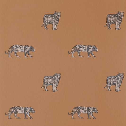 Our Planet Eye Of The Tiger Wallpaper - Camel - Caselio - 101962929 - Premier Wallcovering