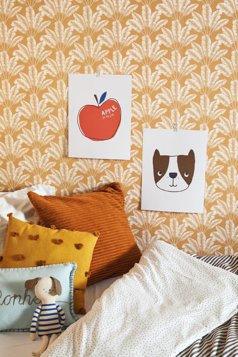 Our Planet Savannah Wallpaper - Ocre - Caselio - 101942124 - Premier Wallcovering