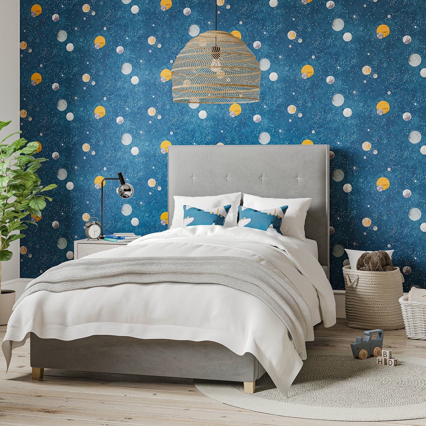 Out of This World Wallpaper - Solar - Harlequin - HLTF112642 - Premier Wallcovering