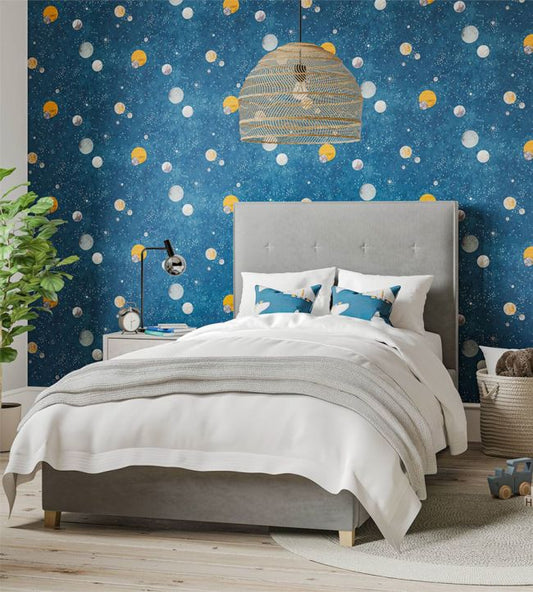 Out of This World Wallpaper - Solar - HLTF112642 - Harlequin - Premier Wallcovering