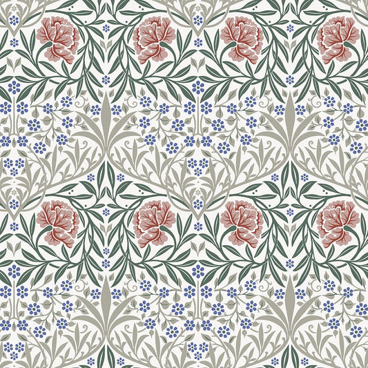 Oxford Union Wallpaper - Pink / Green - Midbec - 82044 - Premier Wallcovering