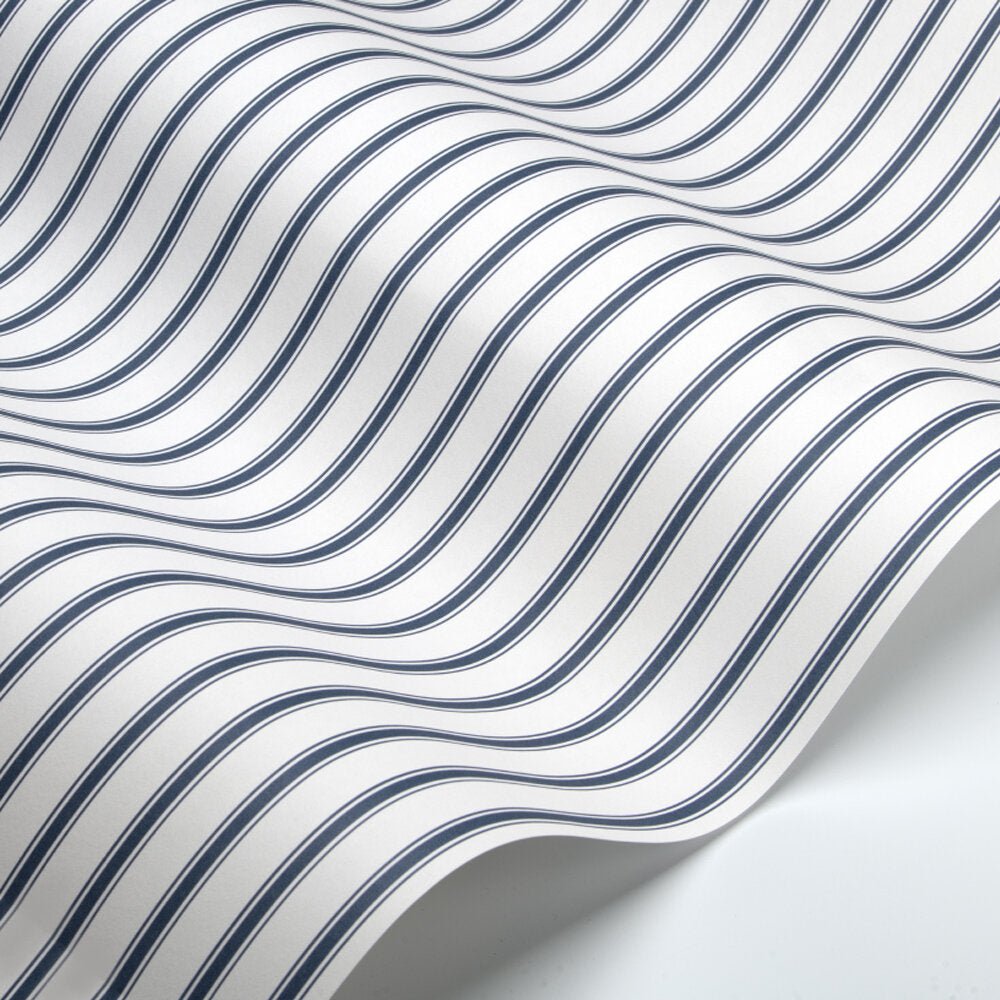 Oxford Wallpaper - Blue - Timothy Wilman - TW2465 - Premier Wallcovering