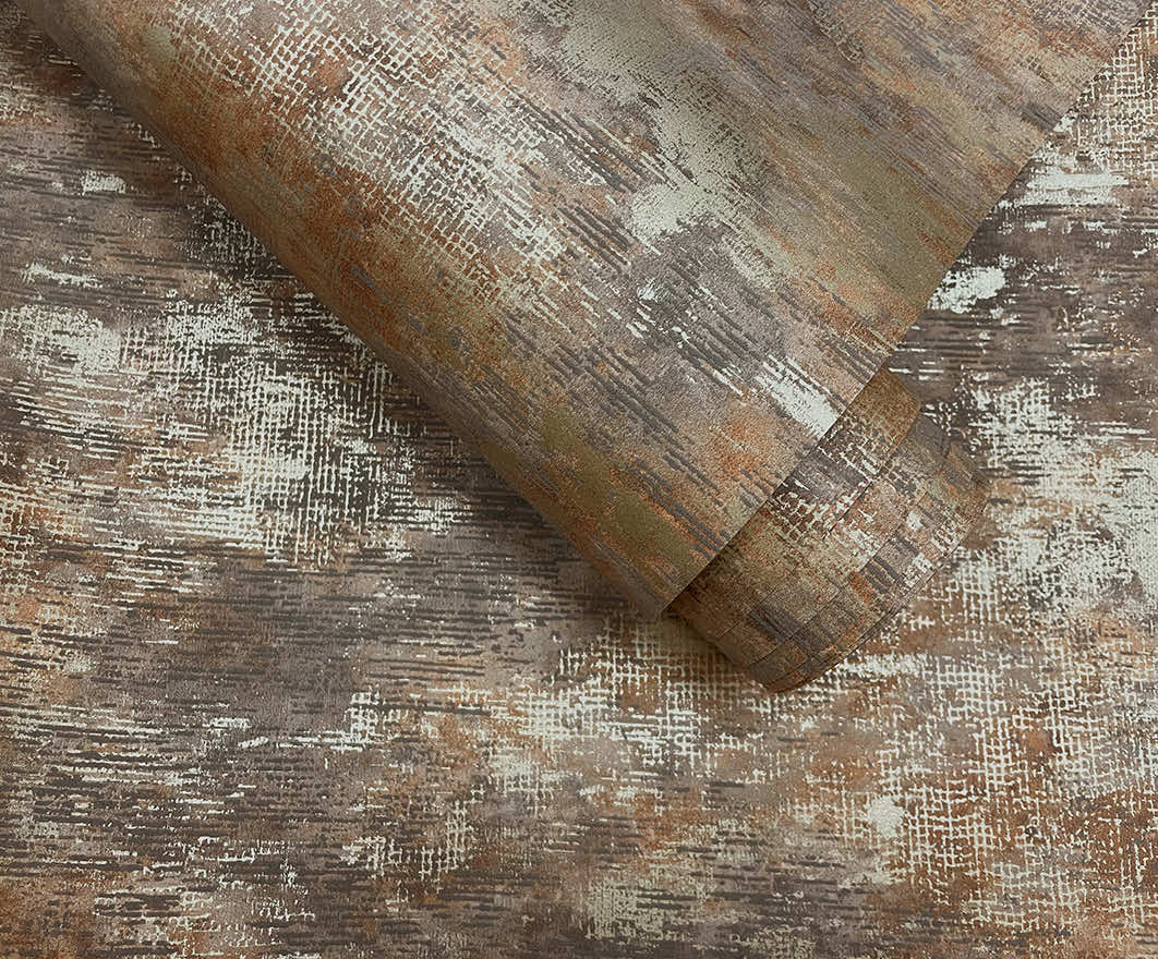 Ozbek Wallpaper - Burnt orange - Holden Décor - 65902 - Premier Wallcovering