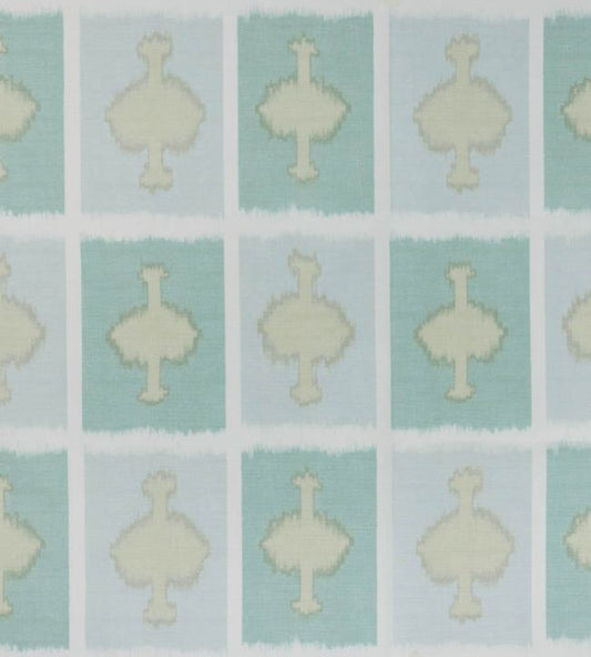 Ozone Performance Fabric - Turchese - Christopher Farr Cloth - CFF246 - 01 - Premier Wallcovering