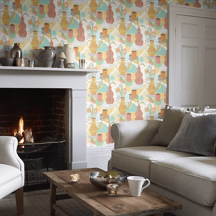 Pablo Wallpaper - Tuscan Sun - Ohpopsi - ABS50122W - Premier Wallcovering