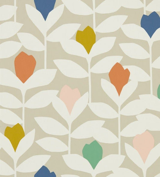 Padukka Wallpaper - Flamenco - NESW112215 - Scion - Premier Wallcovering