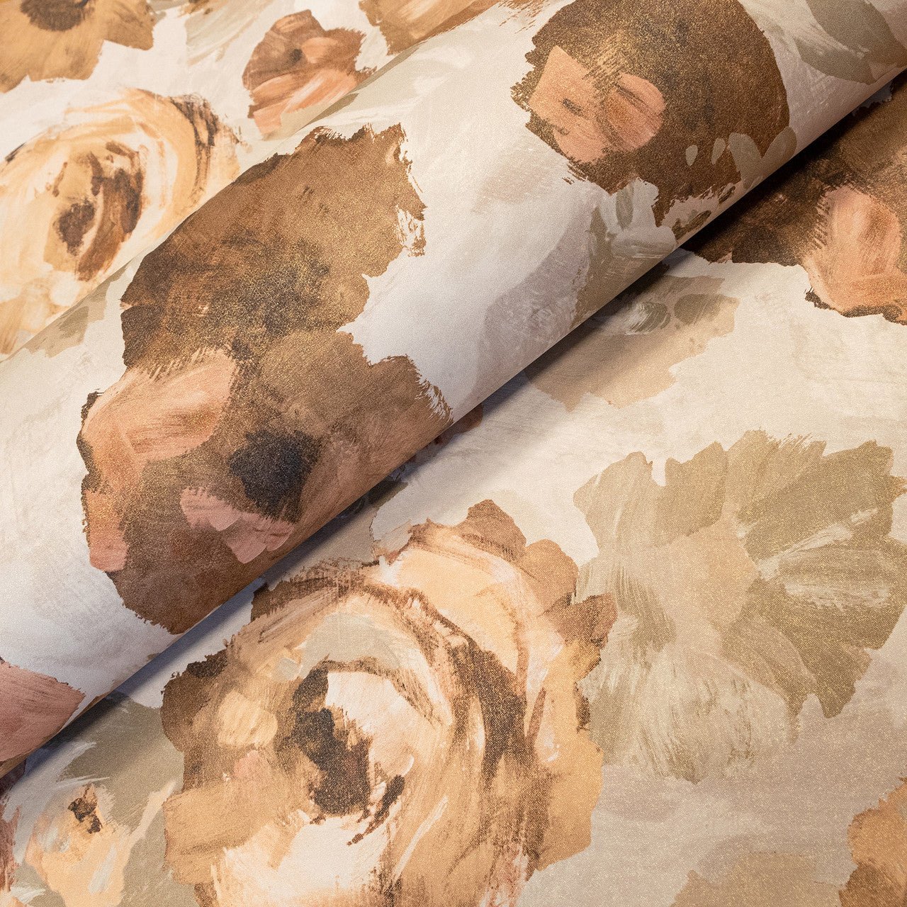 Paeonia Julie Feels Home Wallpaper - Mandarine Beige - Hohenberger - 26901 - Premier Wallcovering